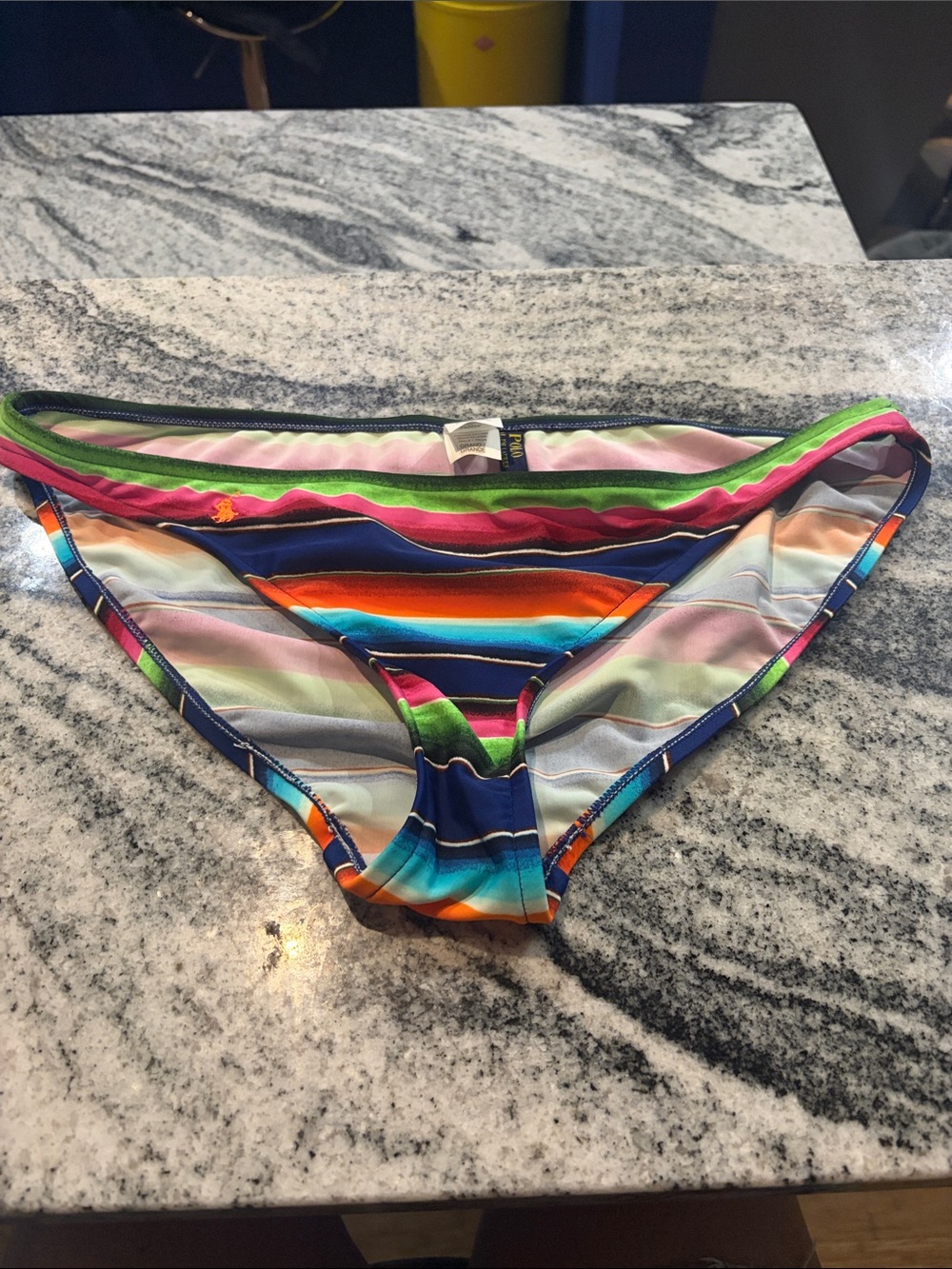 Polo by Ralph Lauren Multicolor Striped One-Piece Swim - Bright Stripe